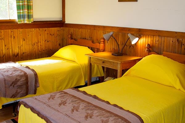 nimick cabin twin beds