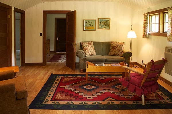 Williams Cabin living room
